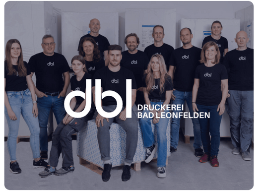 Kundenfoto mit Logo Druckerei Bad Leonfelden