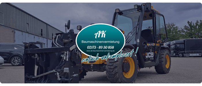 AK Baumaschinenvermietung Referenz